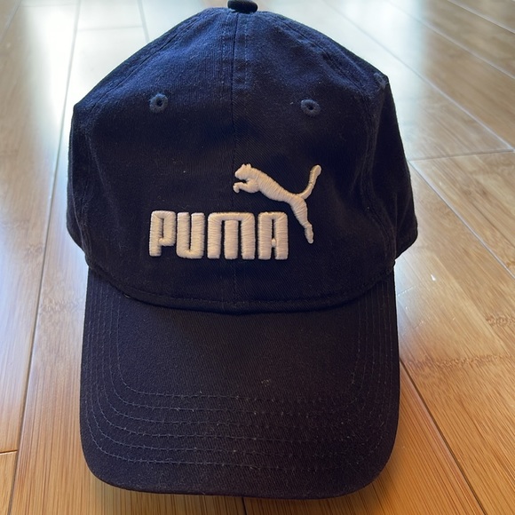 PUMA BALL CAP DARK BLUE ADJUSTABLE HEADBAND Puma Men's Baseball Cap - Picture 12 of 13